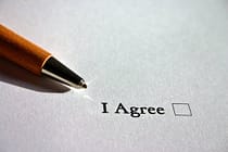 pen and checklist