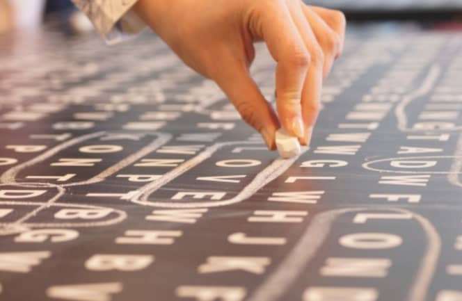 word unscrambling